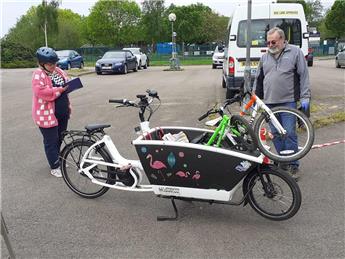 Some extra photos from the Bike Marking event