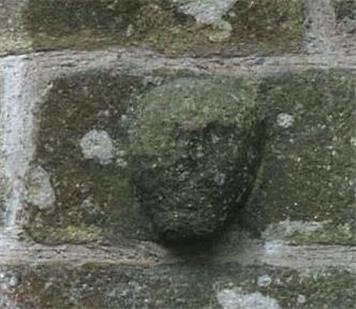  - Mysterious face seen in church wall