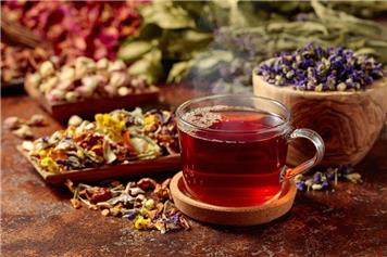 Winter herbal tea blending
