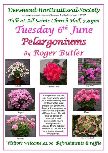  - Talk on Tuesday 6th June,
