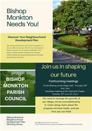Bishop Monkton Needs You!
