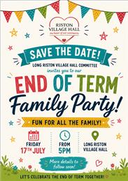 End Of Term Family Party @ Riston Village Hall