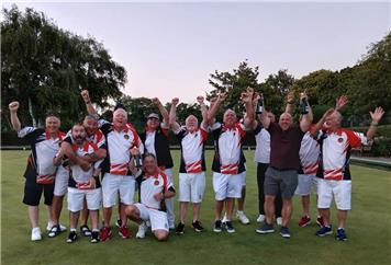 Milton Park Men Secure Division 1 Championship!