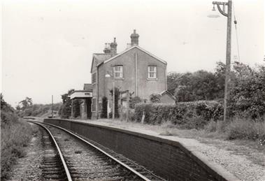Ropley Railway Station 25.6.1972 - New Photograph added to website