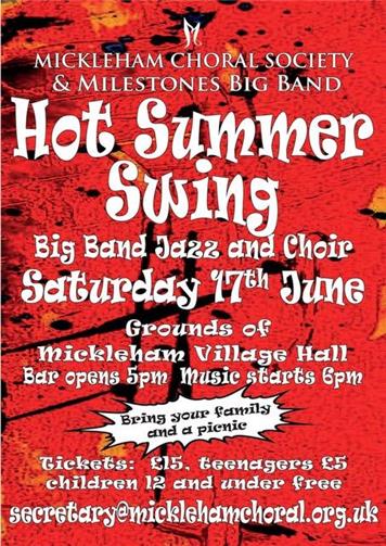  - Hot Summer Jazz - Saturday 17 June 2023