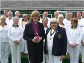 Bishop of Crediton Opens the Green