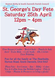St. George's Day Fete This Saturday at the Heathside