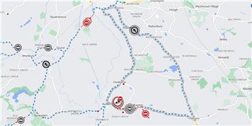 Woore Road Closure 18th May