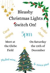 Bleasby Christmas Lights Swtich On