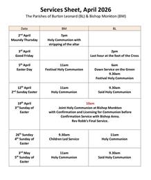 Rev Robb's Final Letter