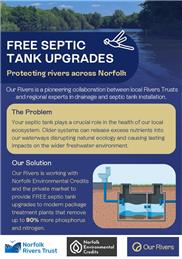 Residents may be eligible for a free septic tank upgrade