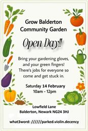Grow Balderton Community Garden Open Day