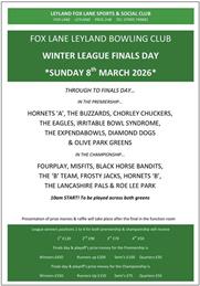 Winter League Finals