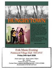 Folk Music Evening with Hungrytown on Tour