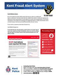 Kent Fraud Alert System