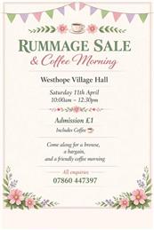 Westhope Rummage Sale