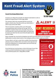 Kent Fraud Alert System