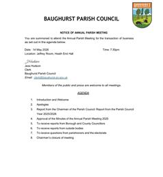 Annual Parish Meeting