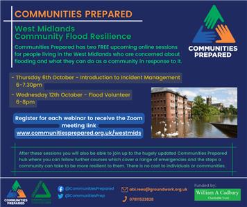  - Community Flood Resilience Webinars