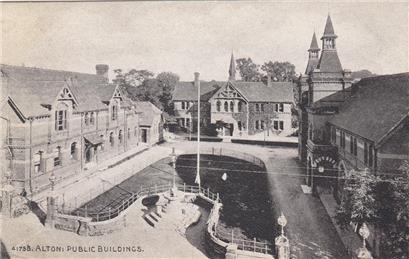 Alton Public Buildings c 1905 - New Postcard added to website