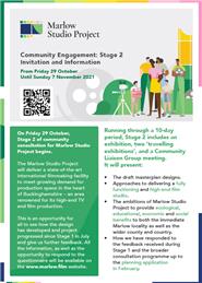 Marlow Studio Project Stage 2 Invitation & Information