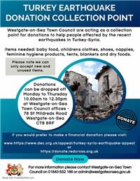 Turkey-Syria Earthquake - Donation Collection Point