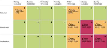 Criftins Parish Hall Online Booking System now live!