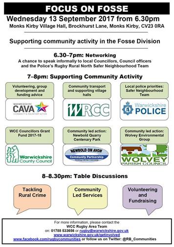  - Focus on Fosse  - Supporting Community activity in the Fosse Division
