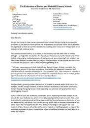 Godshill Primary School is seeking to INCREASE its nursery provision