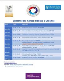 Shropshire Armed Forces Outreach