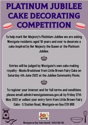 Platinum Jubilee Cake Decorating Competition