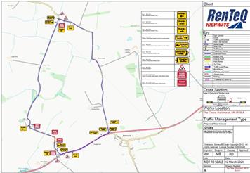 Hardmead Road Closures April - May 2026