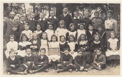 Ropley - School Group 3 c1900 - New Postcards added to website