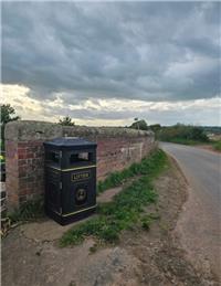 New bin on Bagley Lane