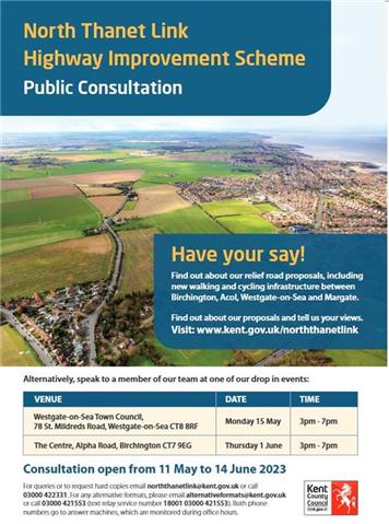  - North Thanet Link Road Consultation