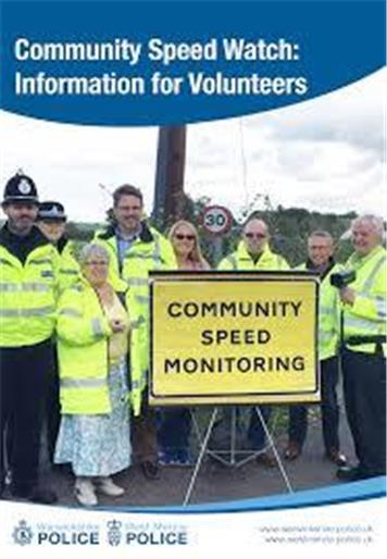  - Community Speed Watch update and call for volunteers