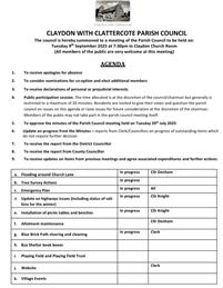 Next Parish Council Meeting