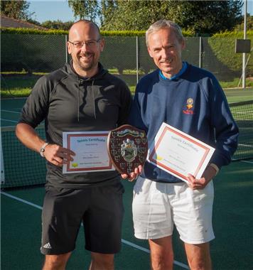 Mens Doubles Winners - Finals Day 2016