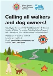 West Sussex Fire and Rescue Wildfire Prevention Patrol