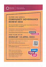 Telford & Wrekin Council Community Governance Review
