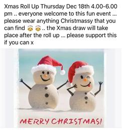 Xmas Roll Up and Draw