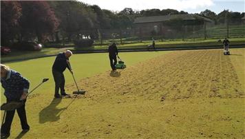 Green Work - Scarifying day 2