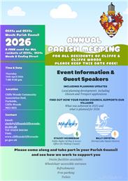 Cliffe and Cliffe Woods Parish Council - Annual Parish Meeting 16/4/2026