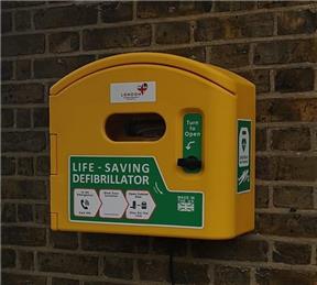 New Defib Arrives