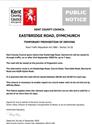Emergency road Closure Eastbridge Road Dymchurch