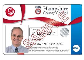 Bus Pass expiry 31 March 2018
