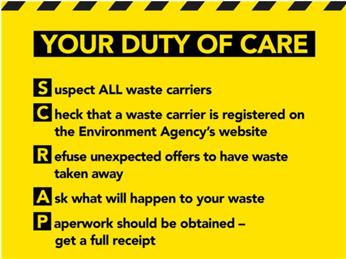 EHDC campaign against fly tipping