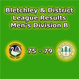 Bletchley & District Men's League Result