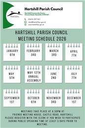 Meeting Schedule 2026