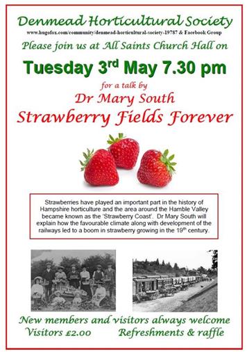  - Talk on May 3rd Strawberry Fields Forever